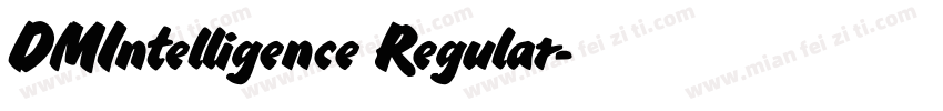 DMIntelligence Regular字体转换